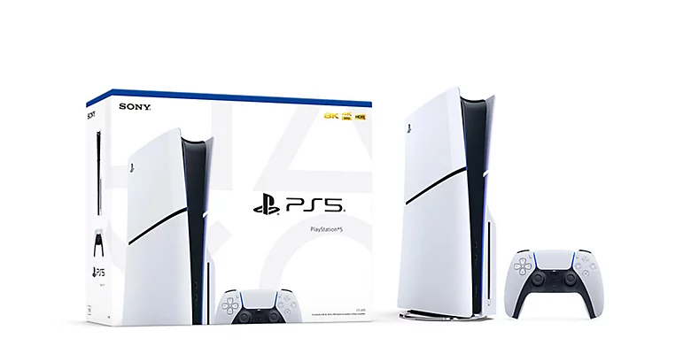 Sony PlayStation 5 Slim Console 2023 (CD Version) White : CFI-2016