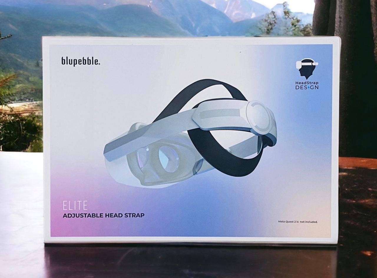 BLUPEBBLE ELITE ADJUSTABLE HEAD STRAP FOR META QUEST 2 BP-VREAHSTRAP-WH