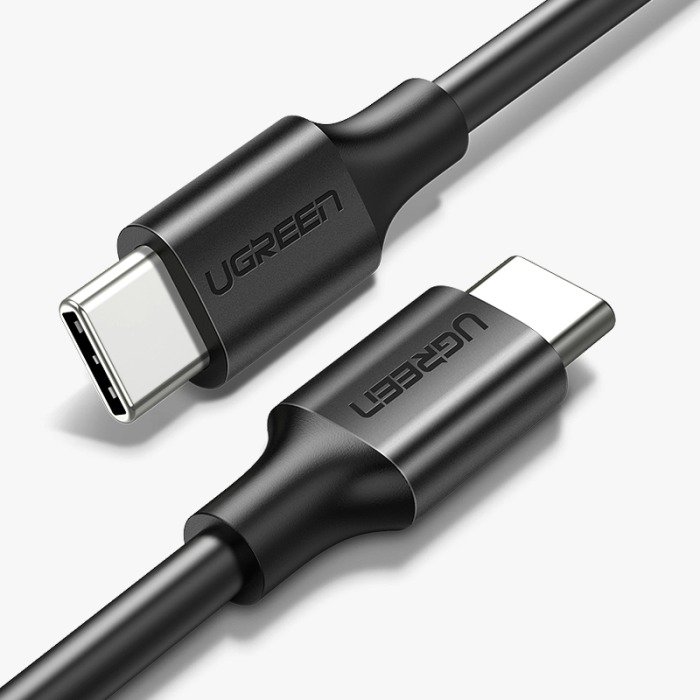 UGREEN TYPE C TO TYPE C CABLE 2M BLACK 10306