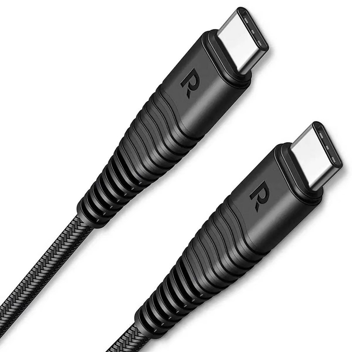 RAVPOWER TYPE C TO TYPE C CABLE 1M BLACK RP-CB047