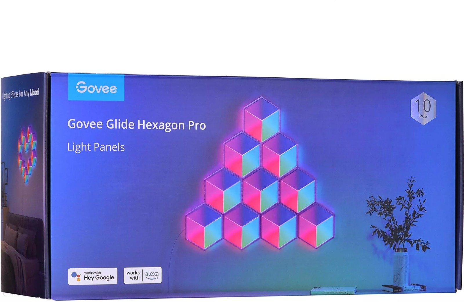 Create Stunning Lighting Effects with Govee Glide Hexagon Pro LED Light Panels - PC057584