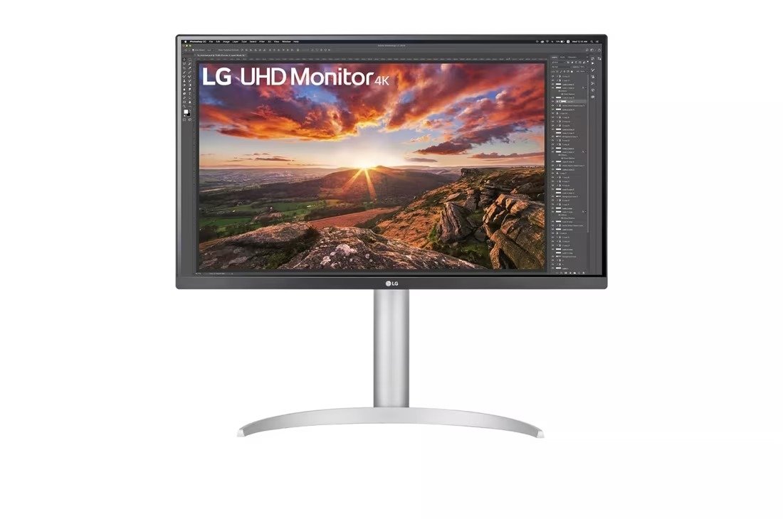 LG 27 INCH IPS 4K UHD VESA HDR400 MONITOR WITH USB TYPE-C 27UP850N-W