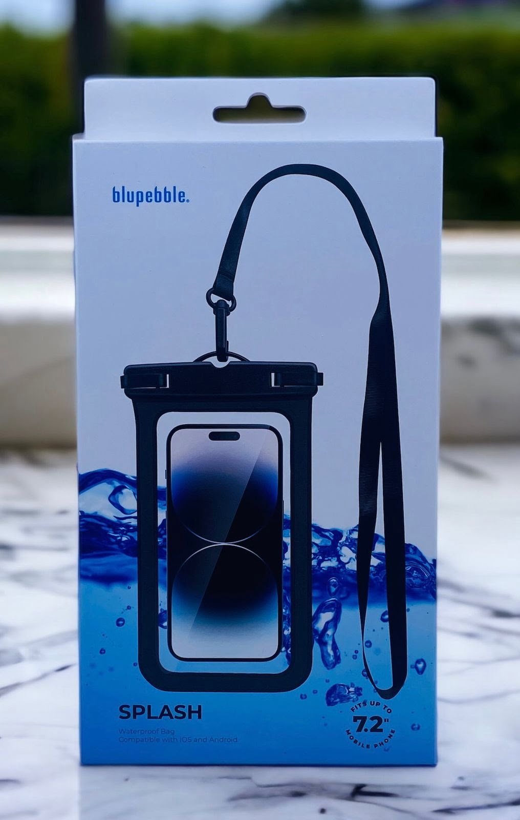 BLUPEBBLE SPLASH WATERPROOF BAG BLACK BP-SPLASH72-BK thumbnail 2