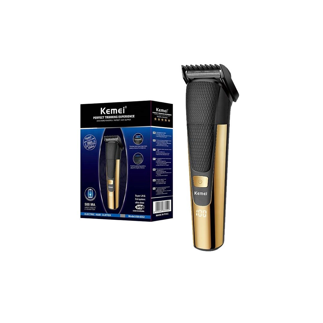 KEMEI PERFECT TRIMMING EXPERIENCE HAIR CLIPPER TRIMMER KM-6552