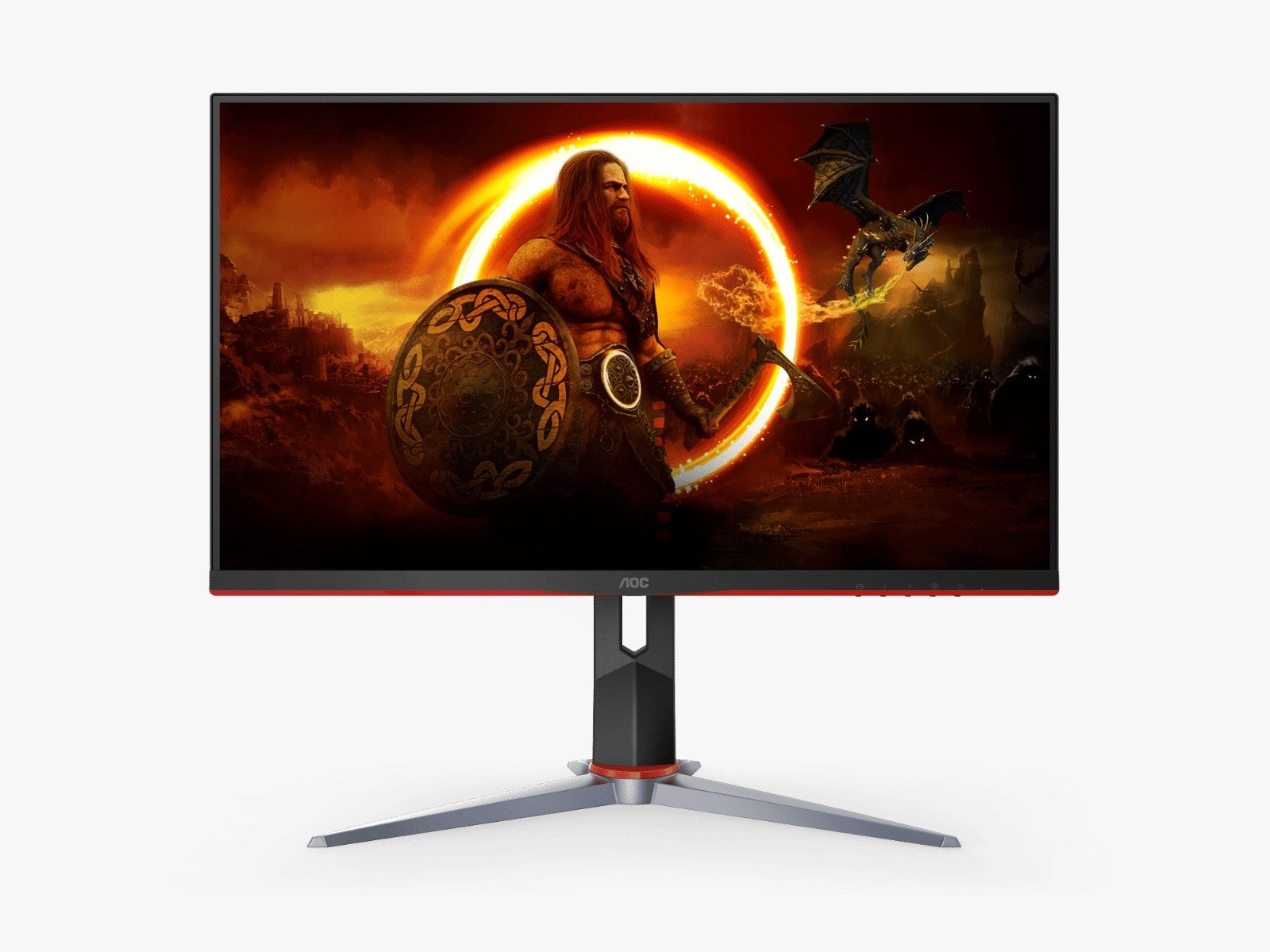 AOC GAMING MONITOR 27 INCH G2 SERIES 165HZ BLACK/RED 27G2SPE/71
