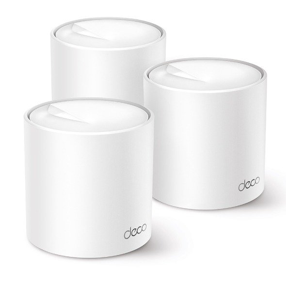 TP-LINK 3 PACK WHOLE HOME MESH WIFI 6 ROUTER DECO X50 AX3000