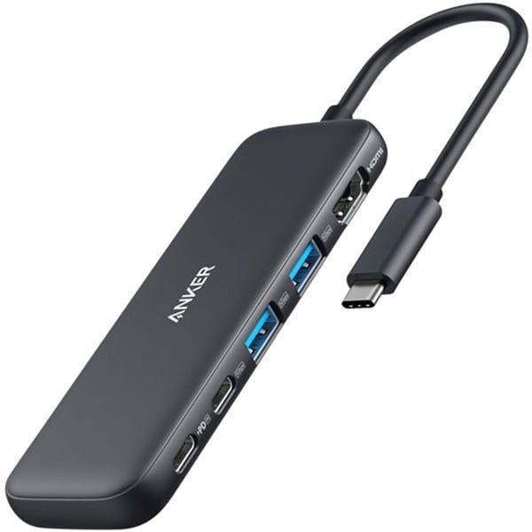 ANKER 332 USB-C PD MEDIA HUB 5-IN-1 BLACK A8355H11