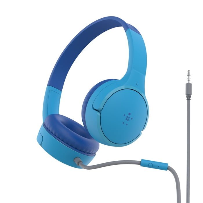 BELKIN SOUNDFORM MINI HEASPHONE WITH MIC ON EAR WIRED-AUD004BTBL