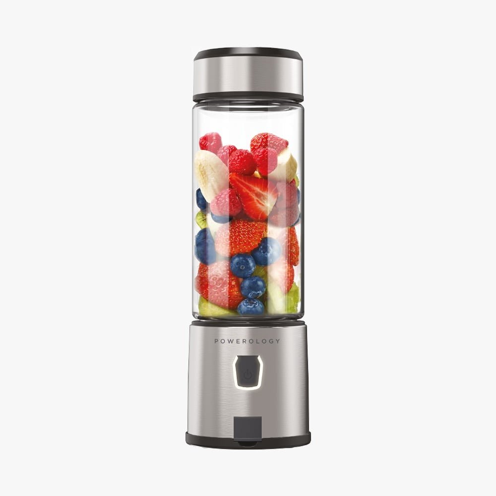 POWEROLOGY 6 BLADE PORTABLE JUICER 450ML BLACK P6BPJB