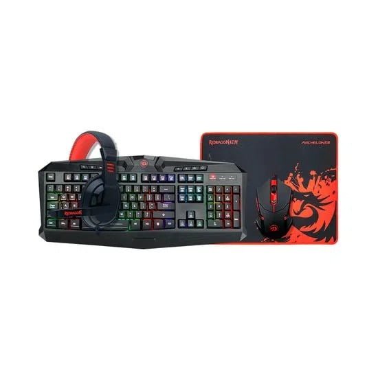 REDRAGON 4 IN 1 COMBO K503A -RGB M601 H120 P016 WITH ADAPTER S101-BA-2