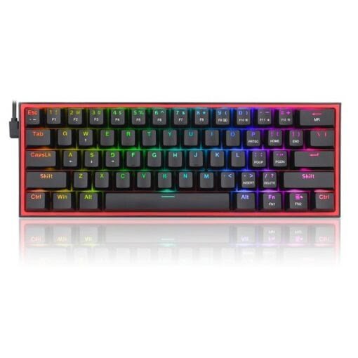 REDRAGON FIZZ PRO BLUETOOTH 2.4G WIRED RGB MECHANICAL GAMING KEYBOARD BLACK K616-RGB