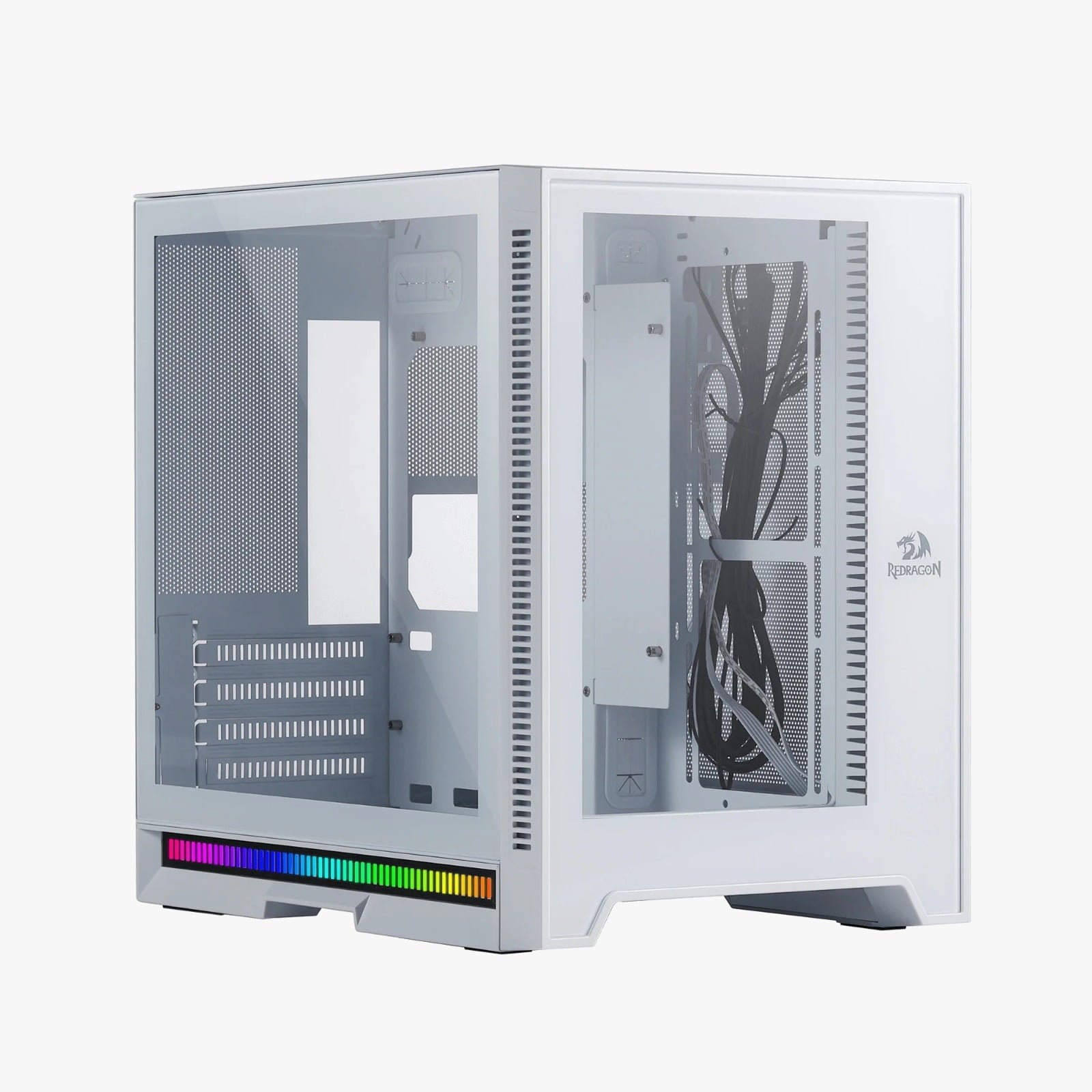 REDRAGON ITX GAMING PC CASE WHITE GC-MC211W