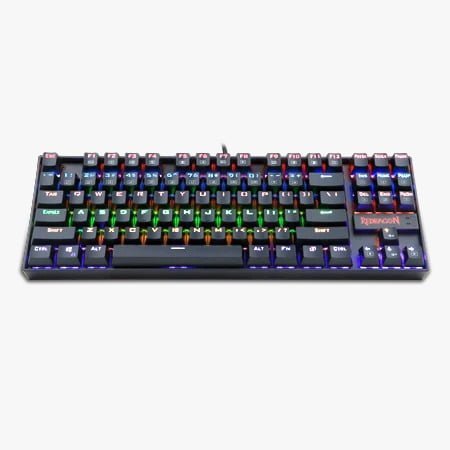 REDRAGON KUMARA BLACK RGB WIRED MECHANICAL KEYBOARD K552RGB-1