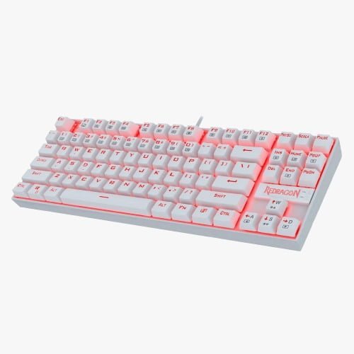 REDRAGON KUMARA WIRED MECHANICAL KEYBOARD WHITE K552W-2