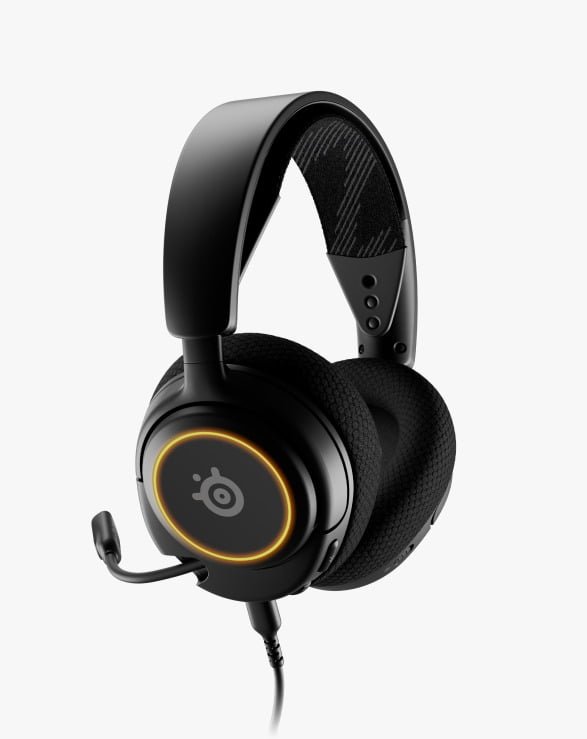 STEELSERIES ARCTIS NOVA 3 OVER-EAR GAMING HEADSET BLACK 61631
