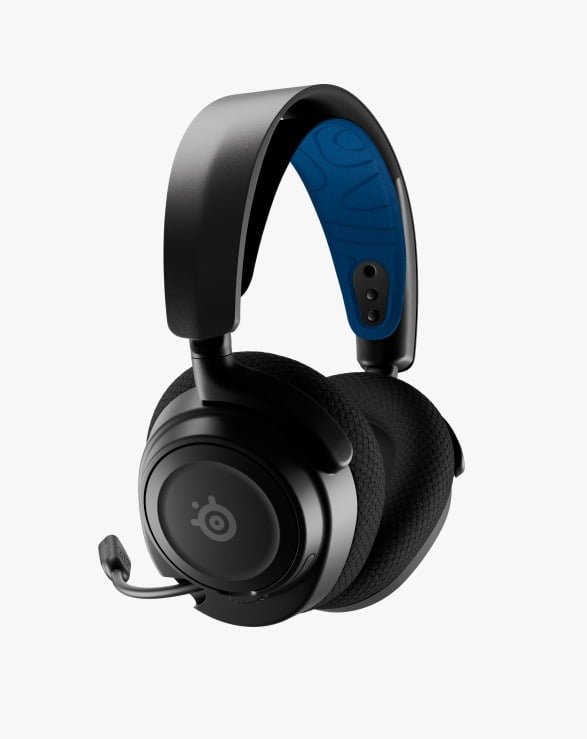 STEELSERIES ARCTIS NOVA 7P OVER-EAR GAMING HEADSET BLACK/BLUE 61559
