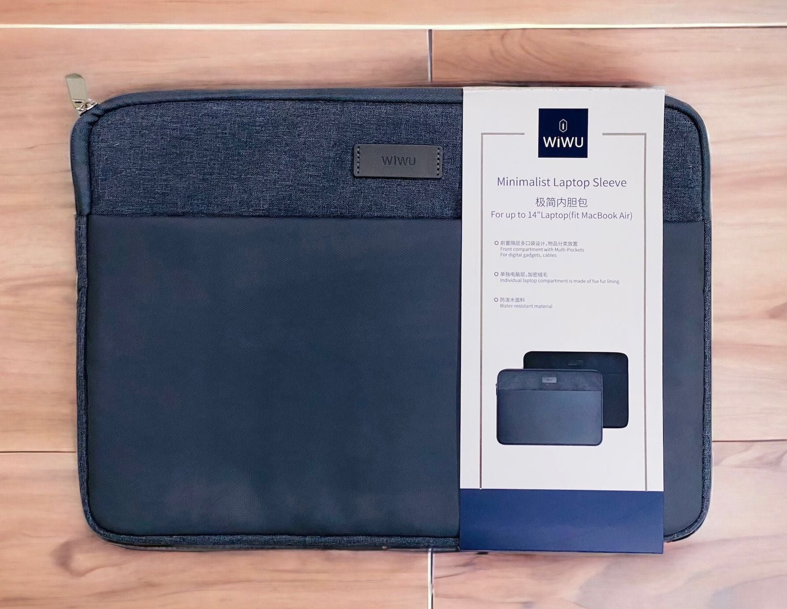 WIWU MINIMALIST LAPTOP SLEEVE 14 INCH thumbnail 3
