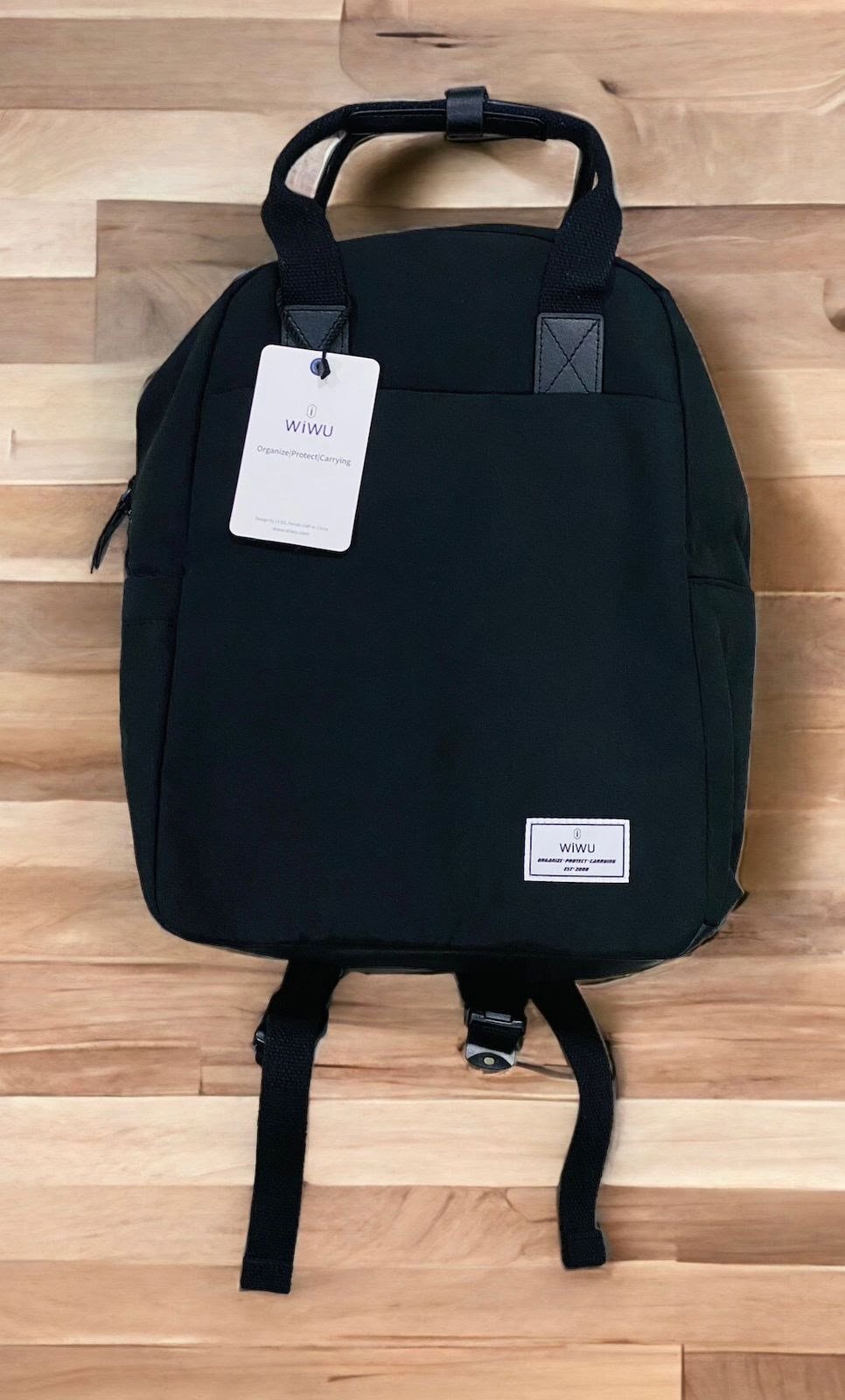 WIWU ORA LAPTOP BACKPACK 14 INCH BLACK thumbnail 2