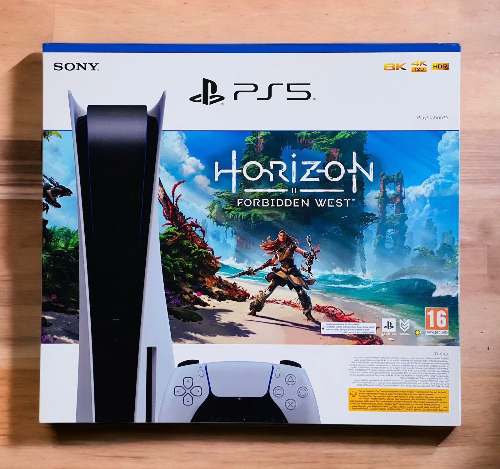 SONY PLAY STATION 5 HORIZON 8K HDR CFI-1116A thumbnail 2