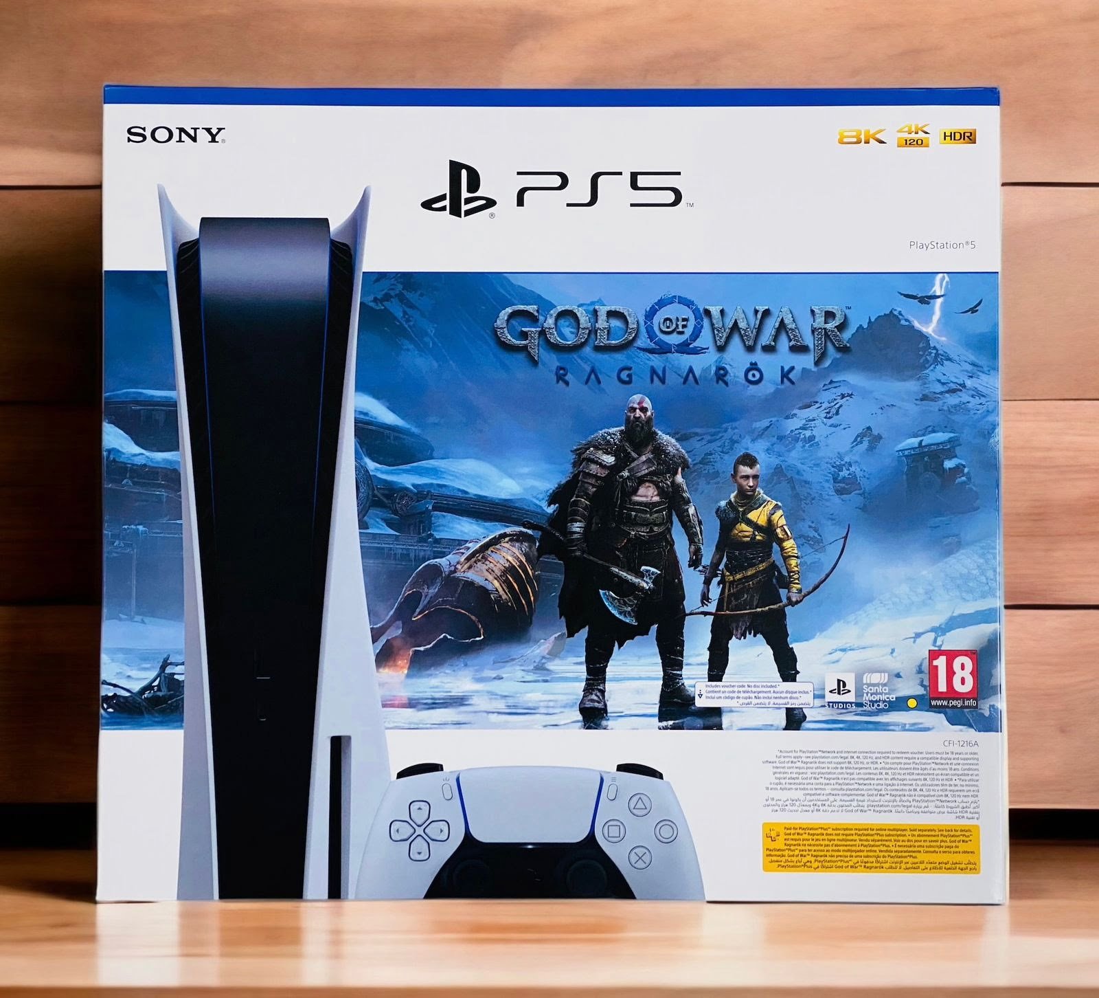 SONY PLAYSTATION 5 DISK GOD OF WAR RAGNROK CFI-1216A thumbnail 2