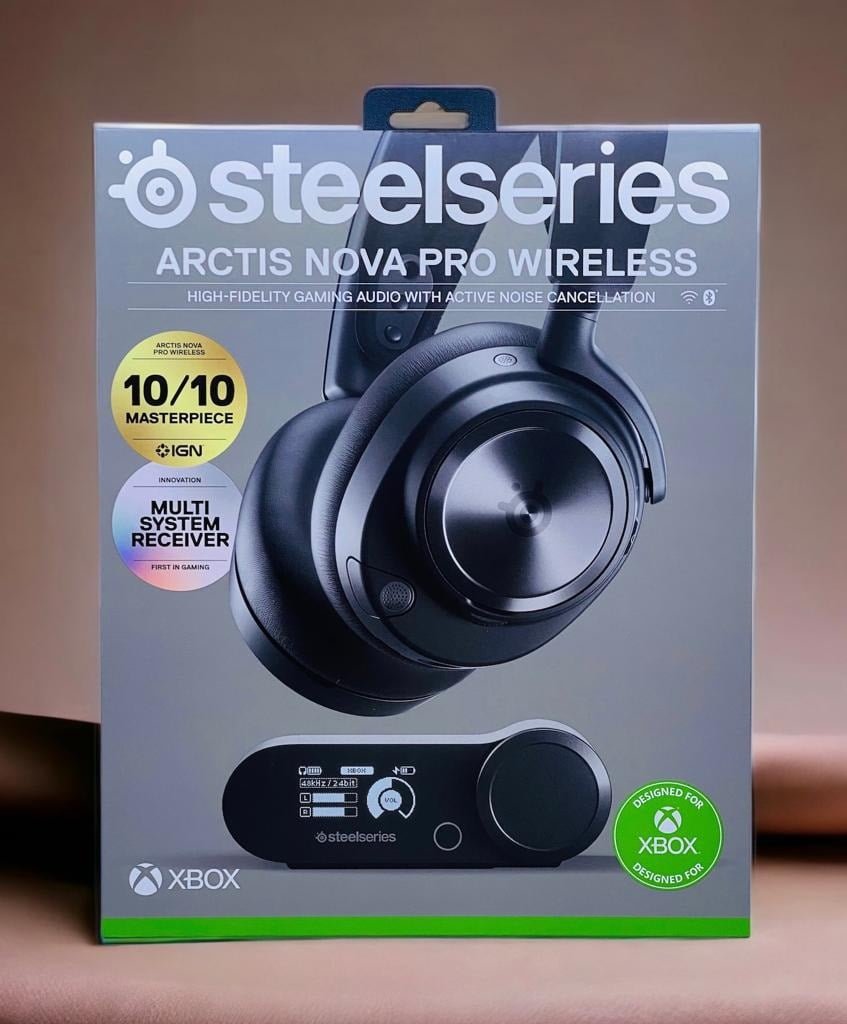 STEELSERIES ARCTIS NOVA PRO WIRELESS X GAMING HEADSET BLACK 61521 thumbnail 2