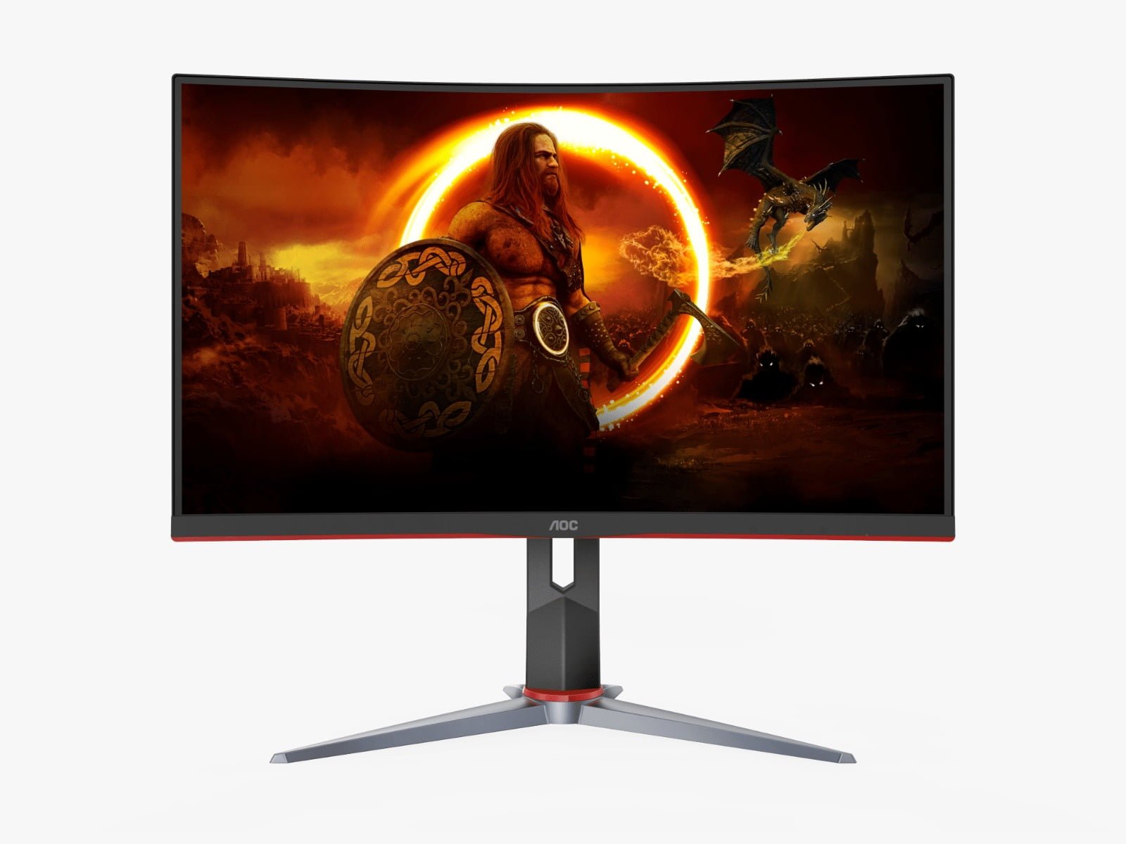 AOC 27 INCH 240HZ CURVED GAMING MONITOR C27G2Z/79