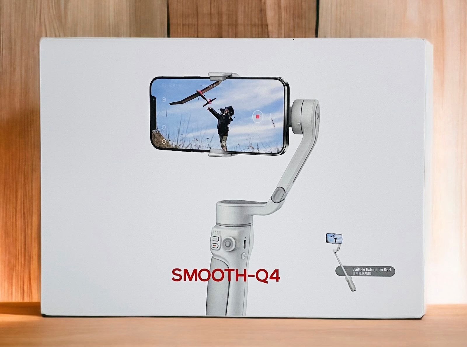 ZHIYUN SMOOTH-Q4 SMARTPHONE GIMBAL STABILIZER WHITE thumbnail 3