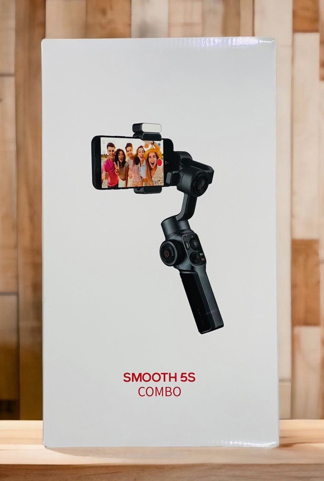 ZHIYUN SMOOTH 5S COMBO 3-AXIS GIMBAL STABILIZER MAGNETIC LIGHT FOR SMARTPHONE GREY thumbnail 3