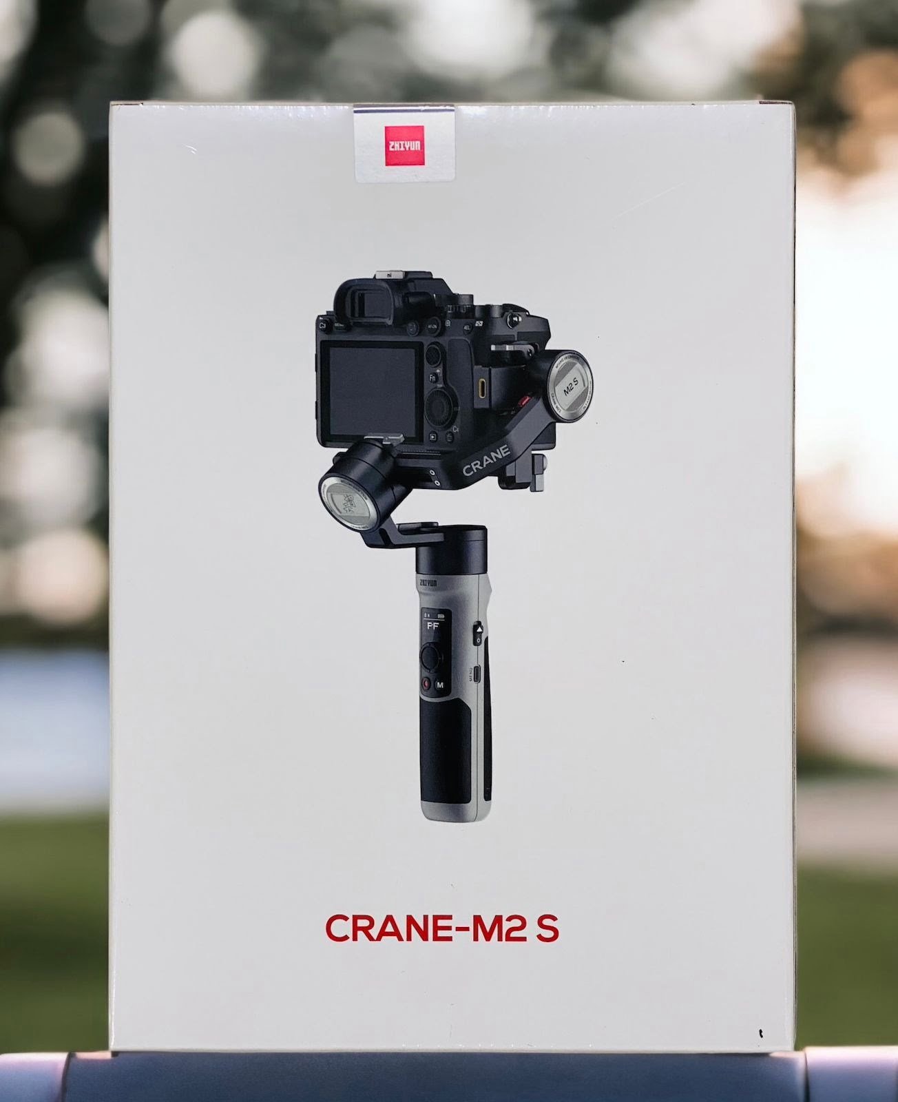 ZHIYUN CRANE M2S 3-AXIS GIMBAL STABILIZER WHITE thumbnail 2