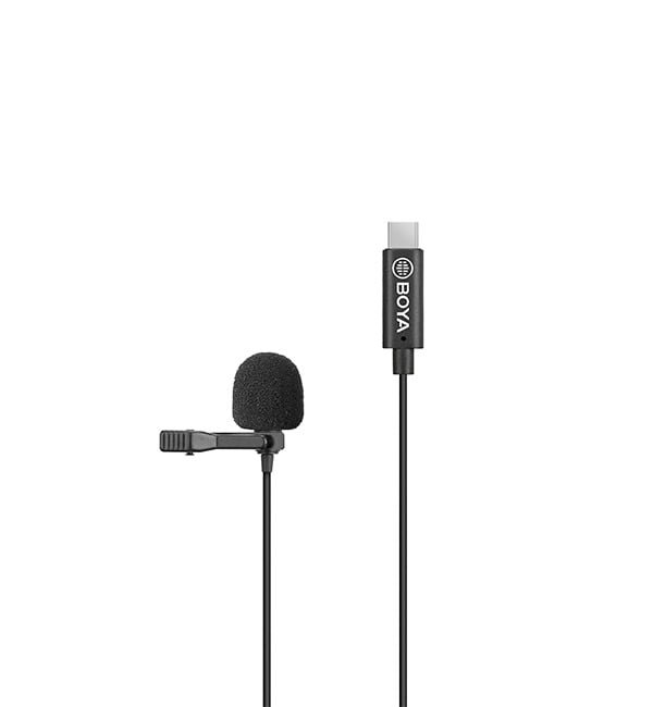 BOYA OMNIDIRECTIONAL LAVALIER  MICROPHONE WITH TYPE-C BY-M3-OA