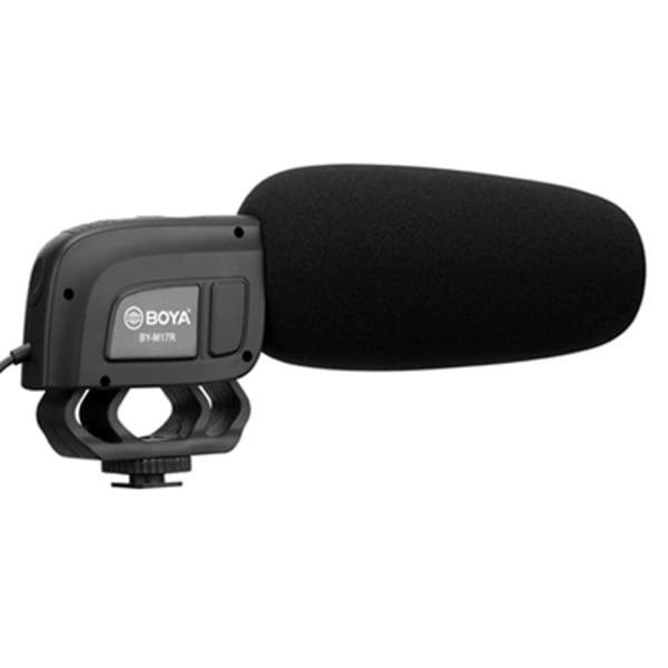 BOYA ON CAMERA CONDENSER SHOTGUN MICROPHONE BY-M17R