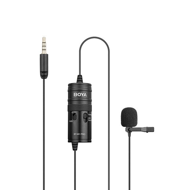 BOYA UNIVERSAL LAVALIER MICROPHONE BY-M1 PRO
