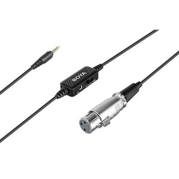 BOYA XLR 3.5mm PLUG MICROPHONE CABLE BY-BCA6