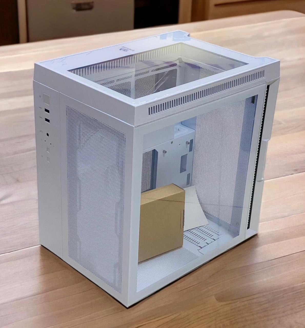 REDRAGON ITX GAMING PC CASE WHITE GC-MC211W thumbnail 2