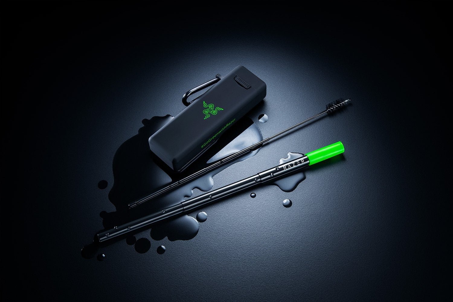 RAZER REUSABLE STRAW PACK BLACK RC81-03540101-R3M1