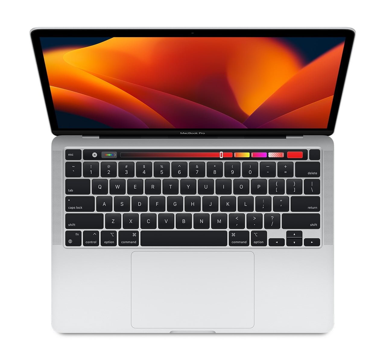 APPLE MACBOOK PRO 13 INCH M2 CHIP 10 CORE GPU 8 CORE CPU 8GB 512GB SILVER ENGLISH MNEQ3