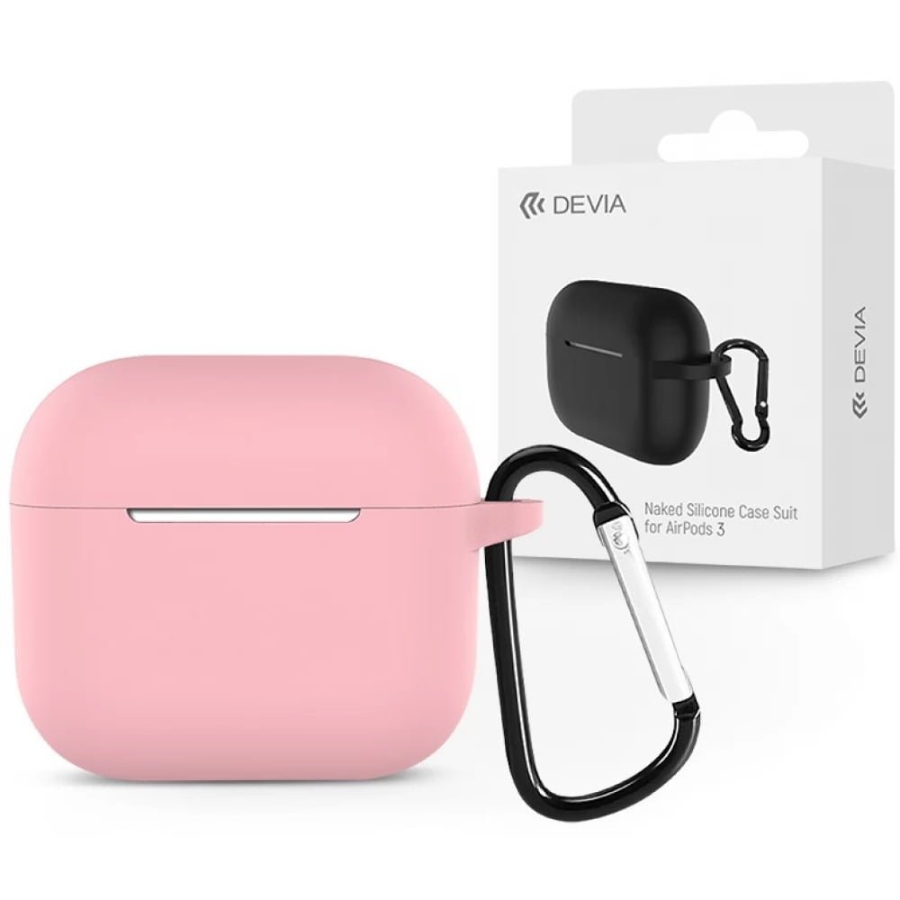 DEVIA AIRPODS 3 SILICONE CASE PINK
