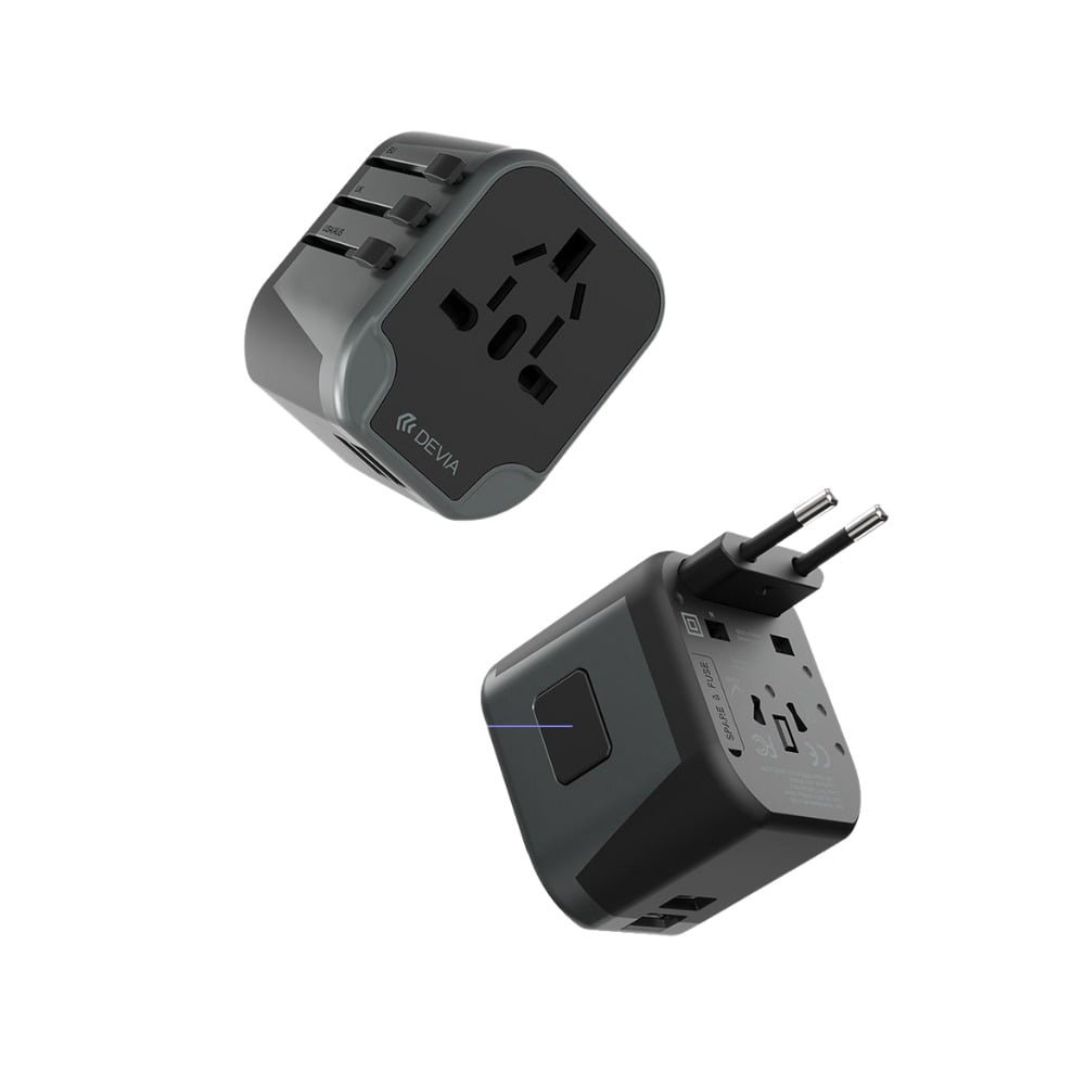 DEVIA GLOBAL MULTIPLE FUNCTION CHARGER BLACK