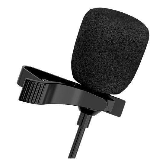 DEVIA SMART SERIES TYPE C WIRED MICROPHONE BLACK EM604