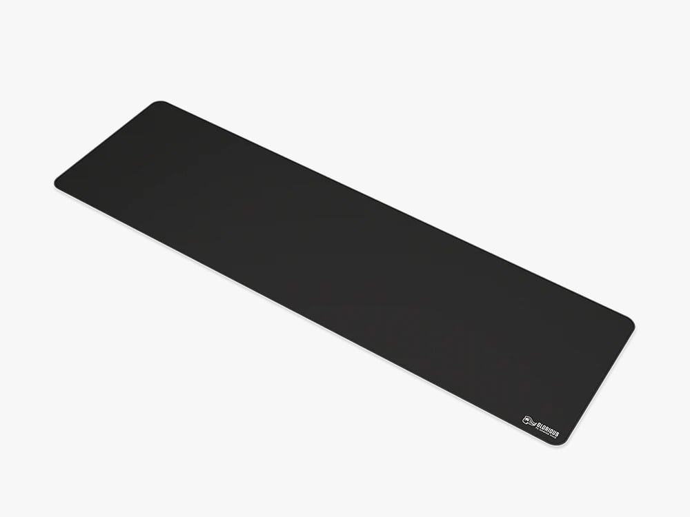 GLORIOUS EXTENDED GAMING MOUSE PAD 11"X36" BLACK G-E