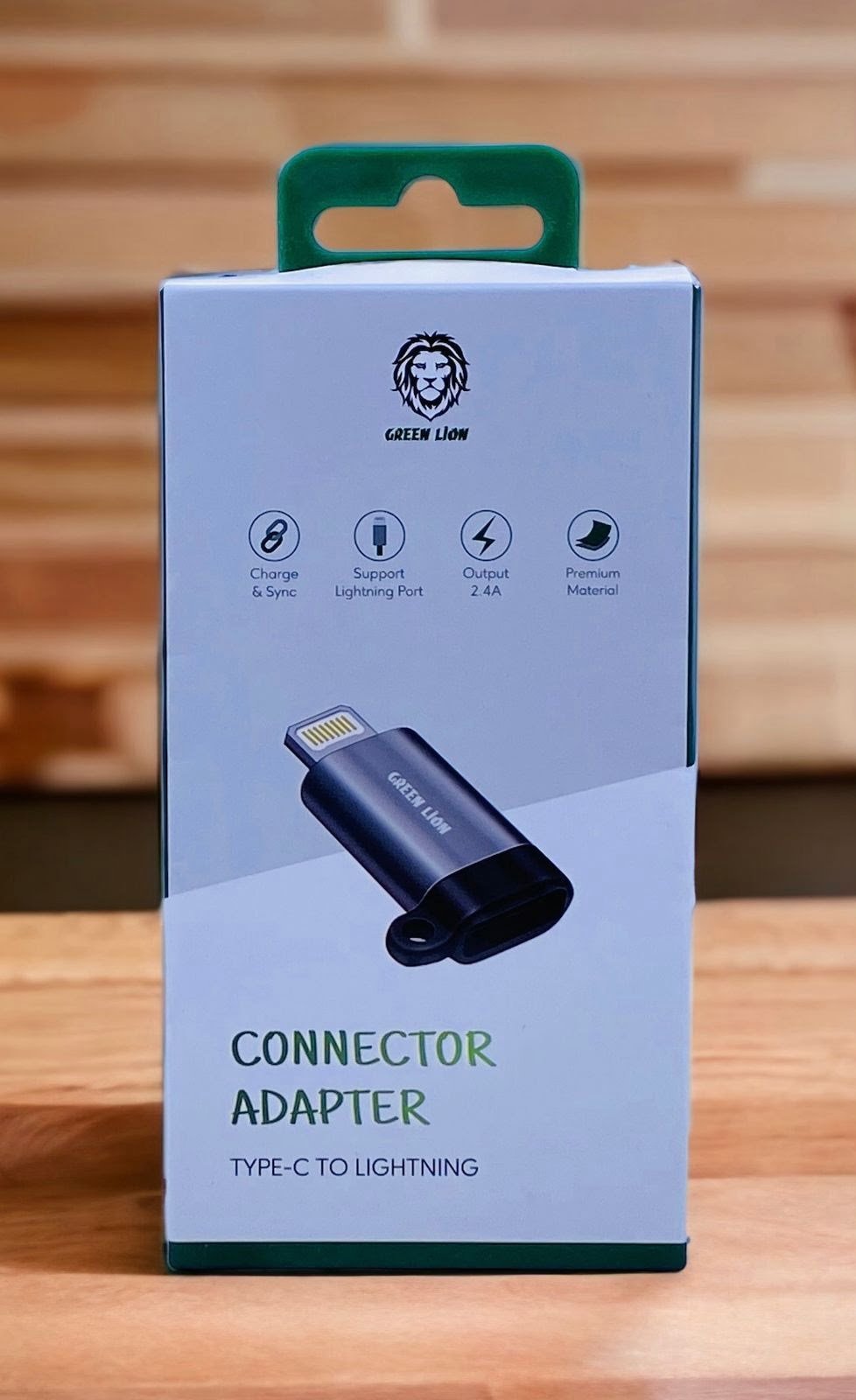 GREEN LION TYPE-C TO LIGHTNING ADAPTER GRAY GNLTOCACGY thumbnail 2