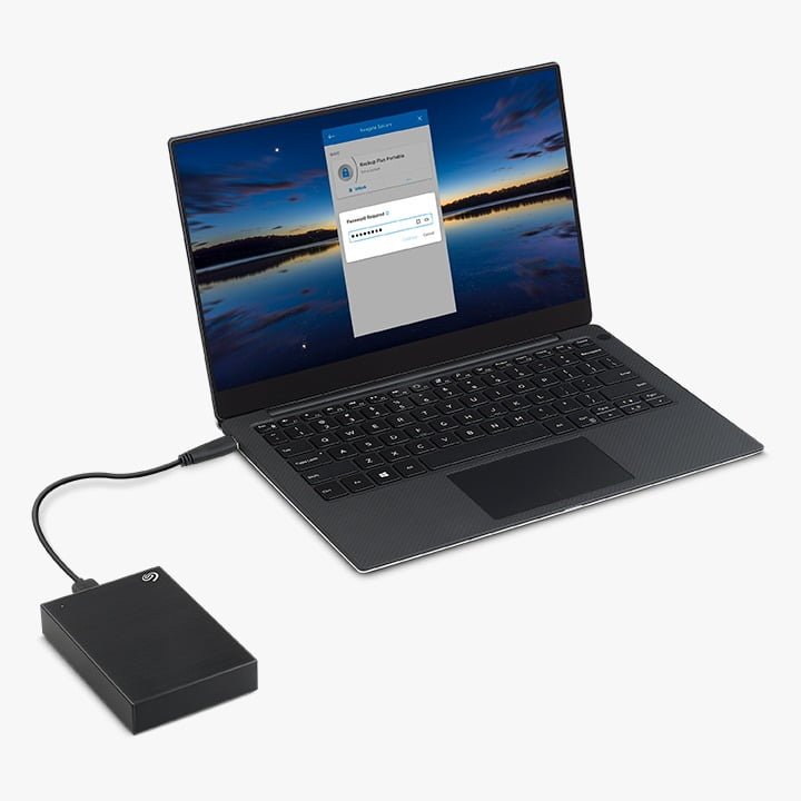 SEAGATE 1/2/4/5TB EXTERNAL ONE TOUCH PORTABLE HDD BLACK thumbnail 4