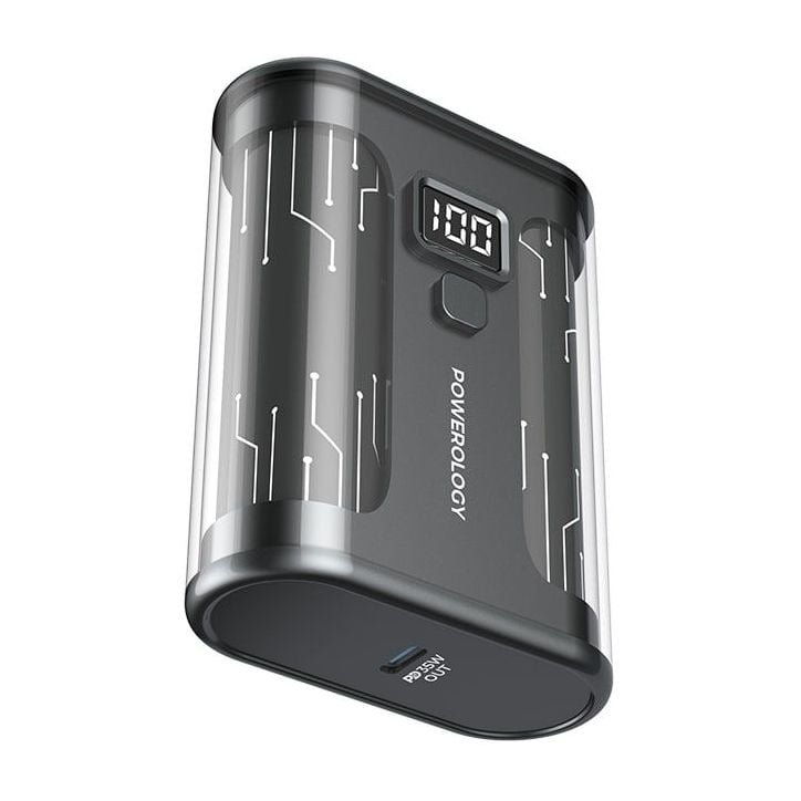POWEROLOGY 10000MAH CRYSTALLINE SERIES POWERBANK 35W PD PPBCHA24