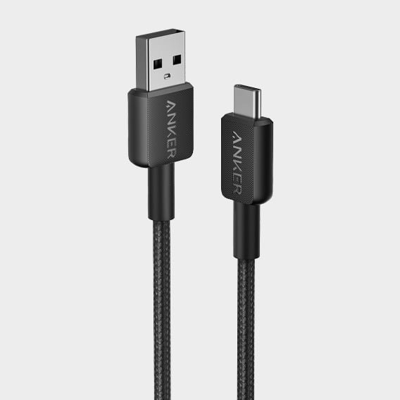 ANKER 322 USB A TO USB C 6FT CABLE NYLON