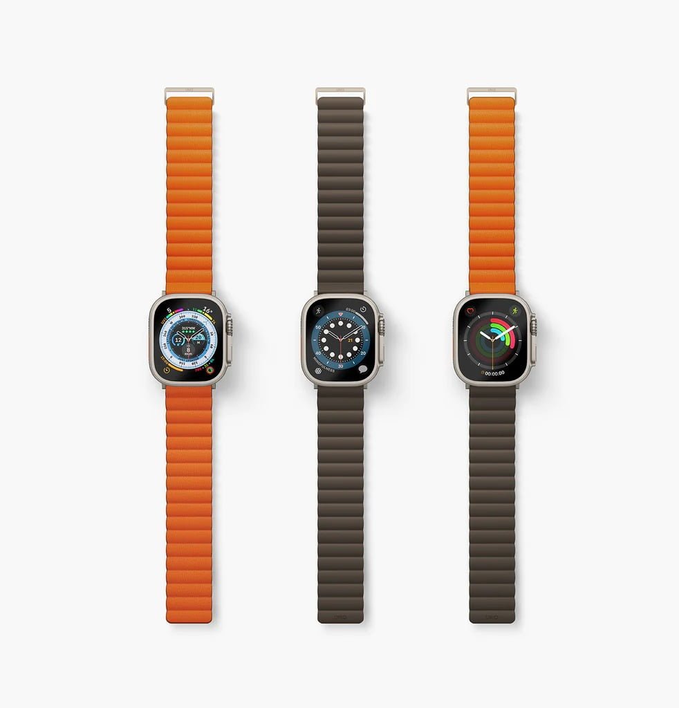 UNIQ REVIX PREMIUM EDITION REVERSIBLE MAGNETIC APPLE WATCH STRAP 41/40/38MM & 49/45/44/42MM
