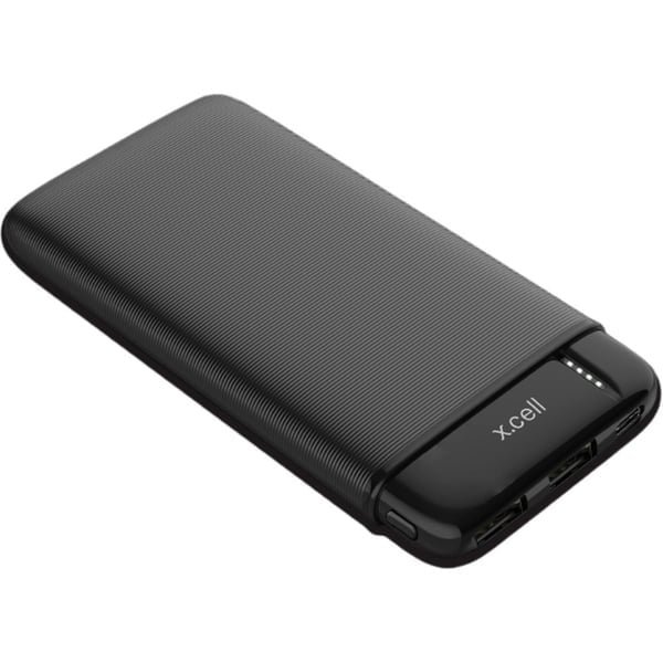 X-CELL USB TYPE C 20W POWER BANK 10000 MAH BLACK PC-10000PD