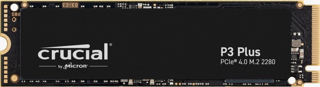 CRUCIAL SSD P3 PLUS 500 GB/1TB M.2 PCIE 4.0 NVME