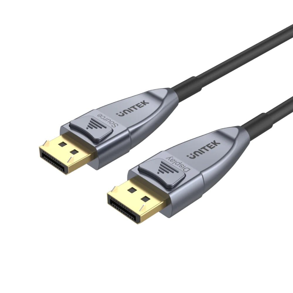 UNITEK DISPLAY PORT 1.4 ACTIVE OPTICAL CABLE 8K@60HZ 5M C1615GY