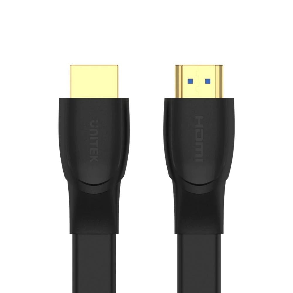 UNITEK HDMI 2.0 MALE TO MALE FLAT CABLE BLACK 1.5M/2M/3M/5M C11063BK thumbnail 5