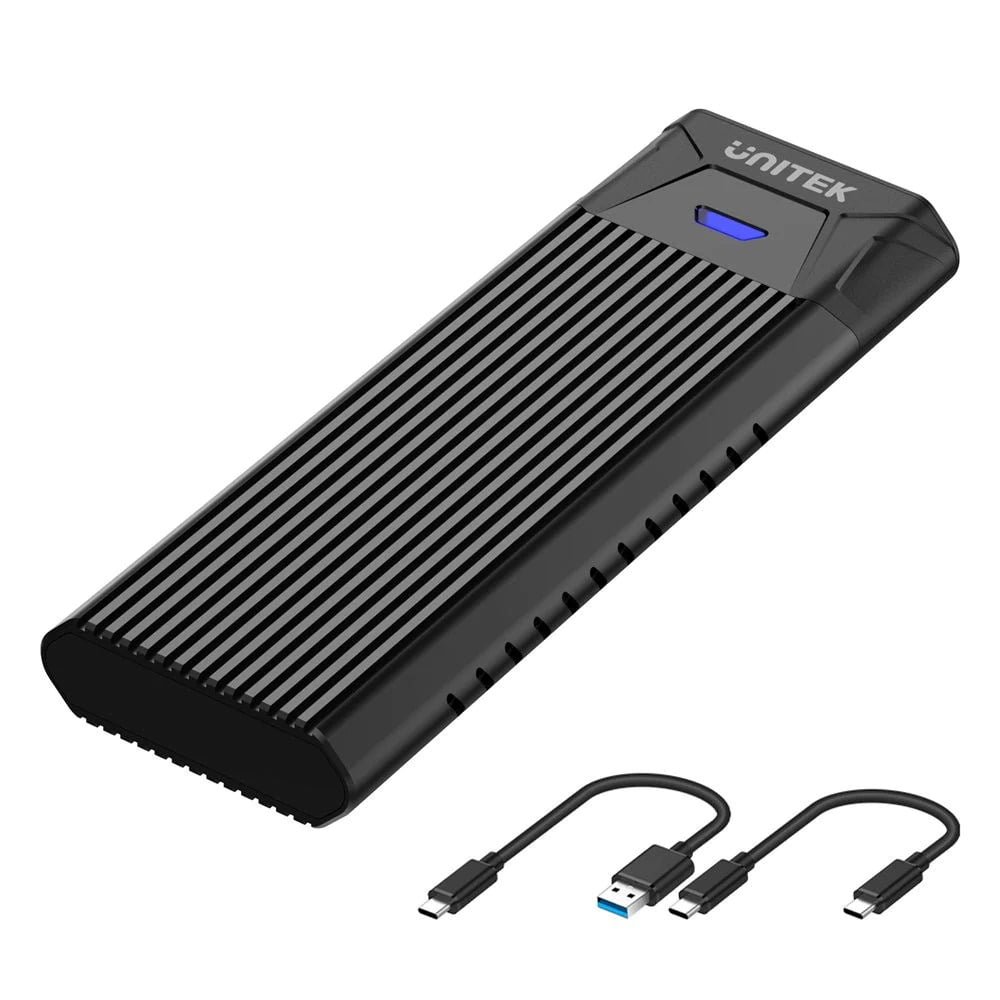 UNITEK USB-C TO M.2 (PCIE/NVME) ENCLOSURE 10GBPS S1203ABK